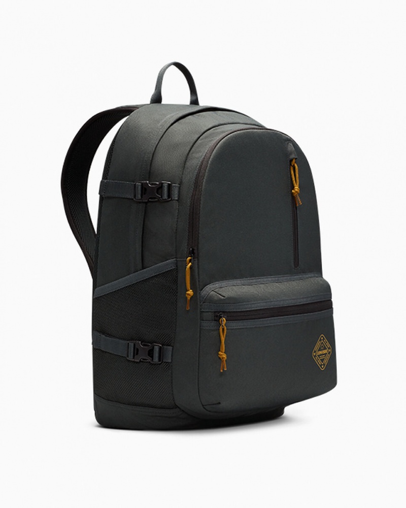 Converse Grafika Egyenes Edge Backpack Zöld | 465UZOQJH