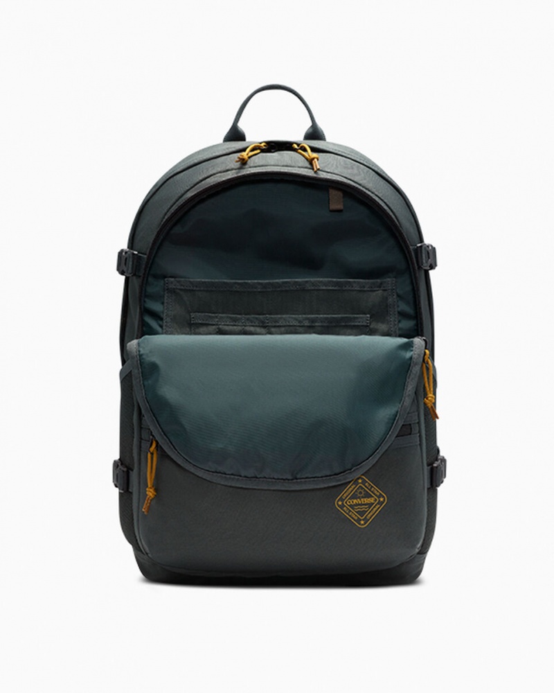 Converse Grafika Egyenes Edge Backpack Zöld | 465UZOQJH