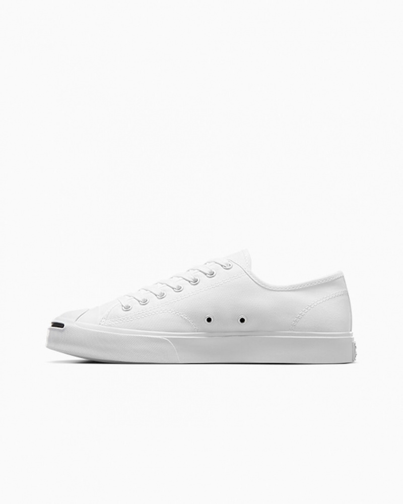 Converse Jack Purcell Fehér Fehér Fekete | 948KYNIRX