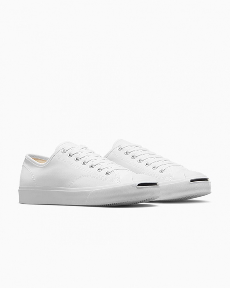 Converse Jack Purcell Fehér Fehér Fekete | 948KYNIRX