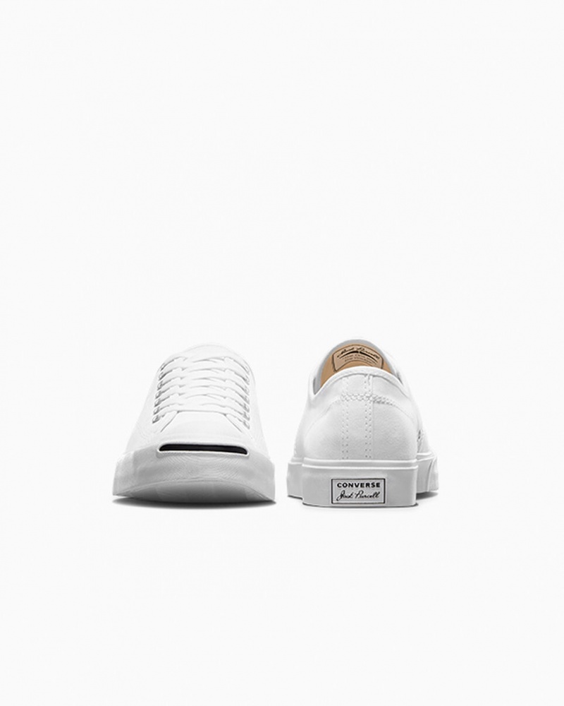 Converse Jack Purcell Fehér Fehér Fekete | 948KYNIRX