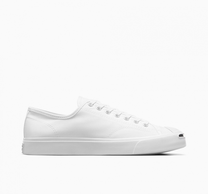 Converse Jack Purcell Fehér Fehér Fekete | 948KYNIRX