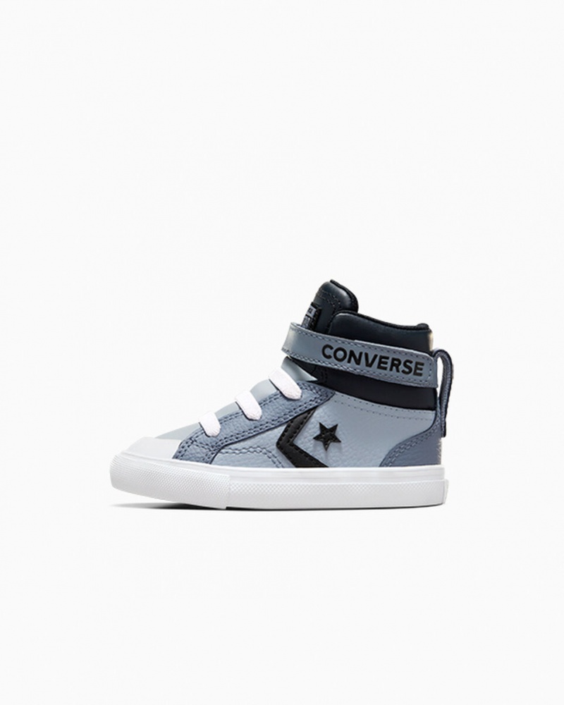 Converse Pro Blaze Pántos Bőr Titán Fekete Fehér | 381ZMEKPH