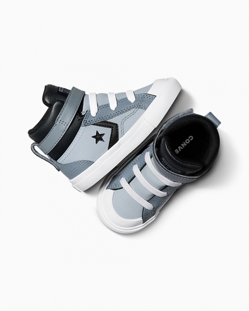 Converse Pro Blaze Pántos Bőr Titán Fekete Fehér | 381ZMEKPH