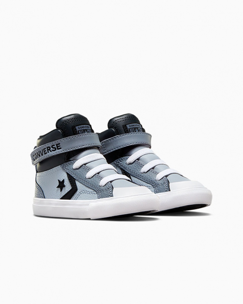 Converse Pro Blaze Pántos Bőr Titán Fekete Fehér | 821RUWPBX