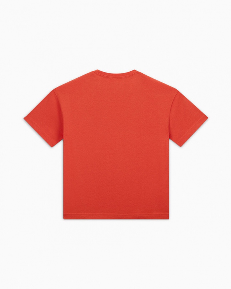 Converse Relaxed Chest Pocket T-Shirt Nomadic Rust | 362UZSMOL