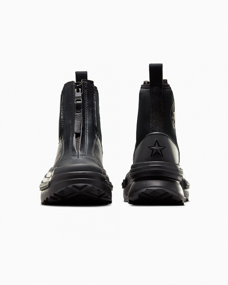 Converse Run Star Legacy Chelsea Boot CX Fekete Fekete Fekete | 610ZVQKOU