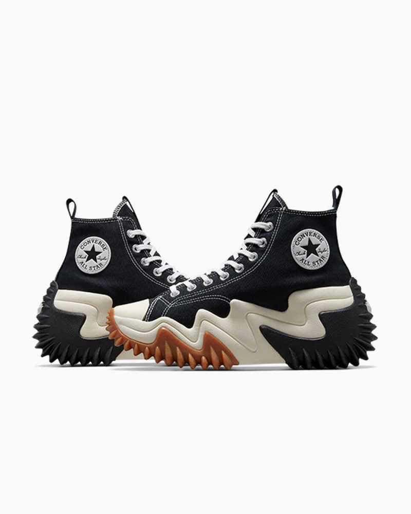 Converse Run Star Motion CX Platform Fekete Fehér | 487XMNKHF