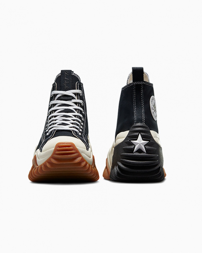 Converse Run Star Motion CX Platform Fekete Fehér | 487XMNKHF