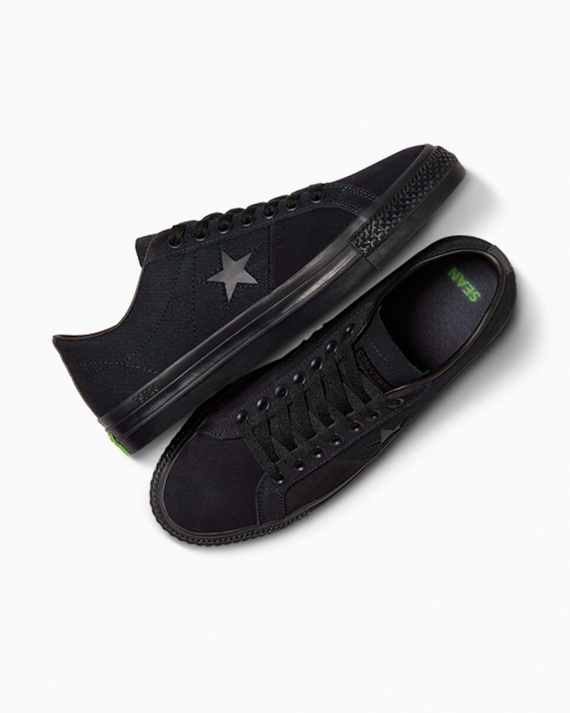 Converse Sean Greene One Star Pro Fekete Fekete Zöld | 752HYTFXP