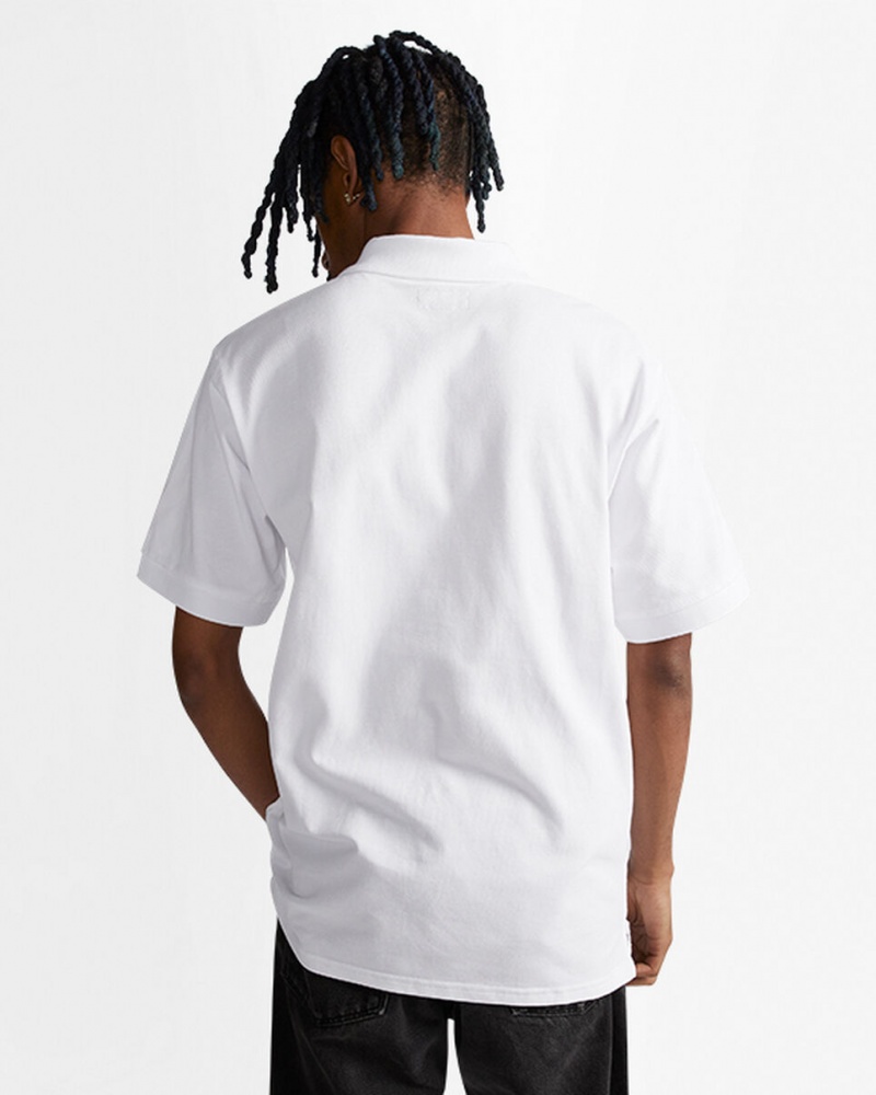 Converse Shoe Patch Polo Shirt Fehér | 814RBKZNS