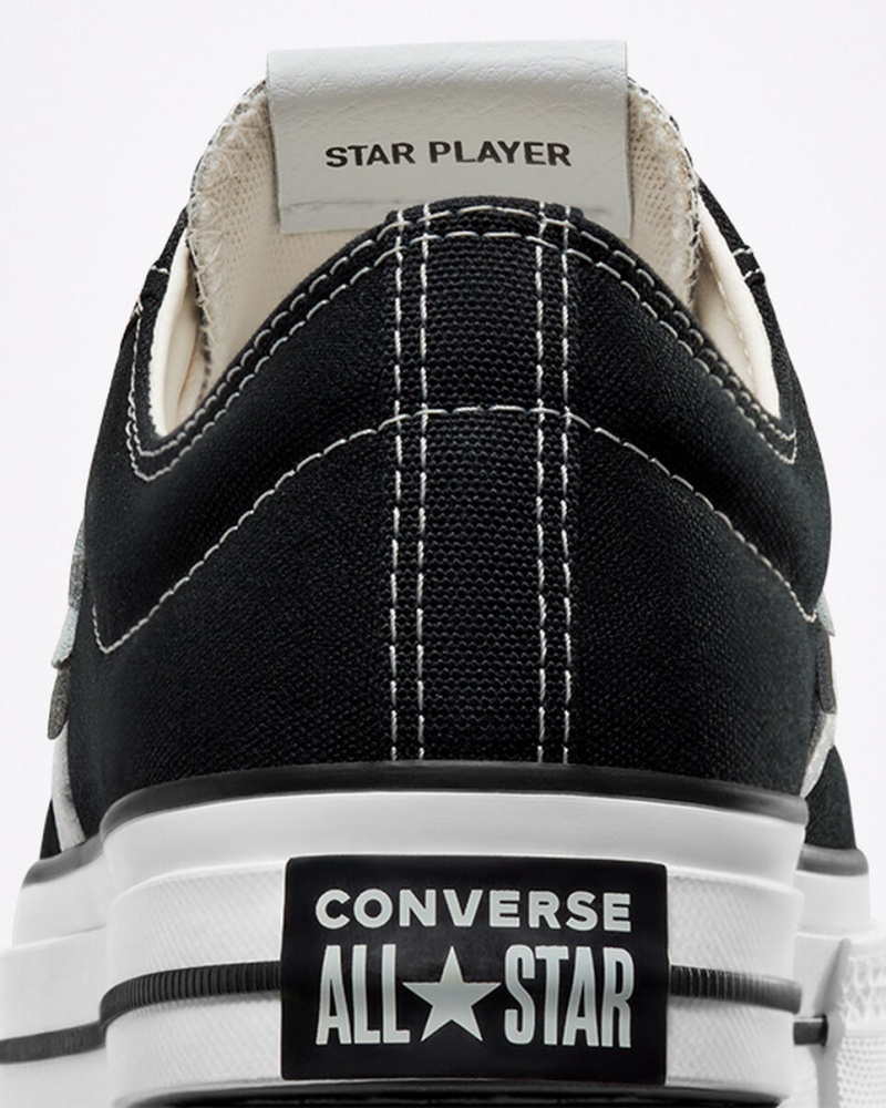 Converse Star Player 76 Fekete Fehér Fekete | 495STWRLE